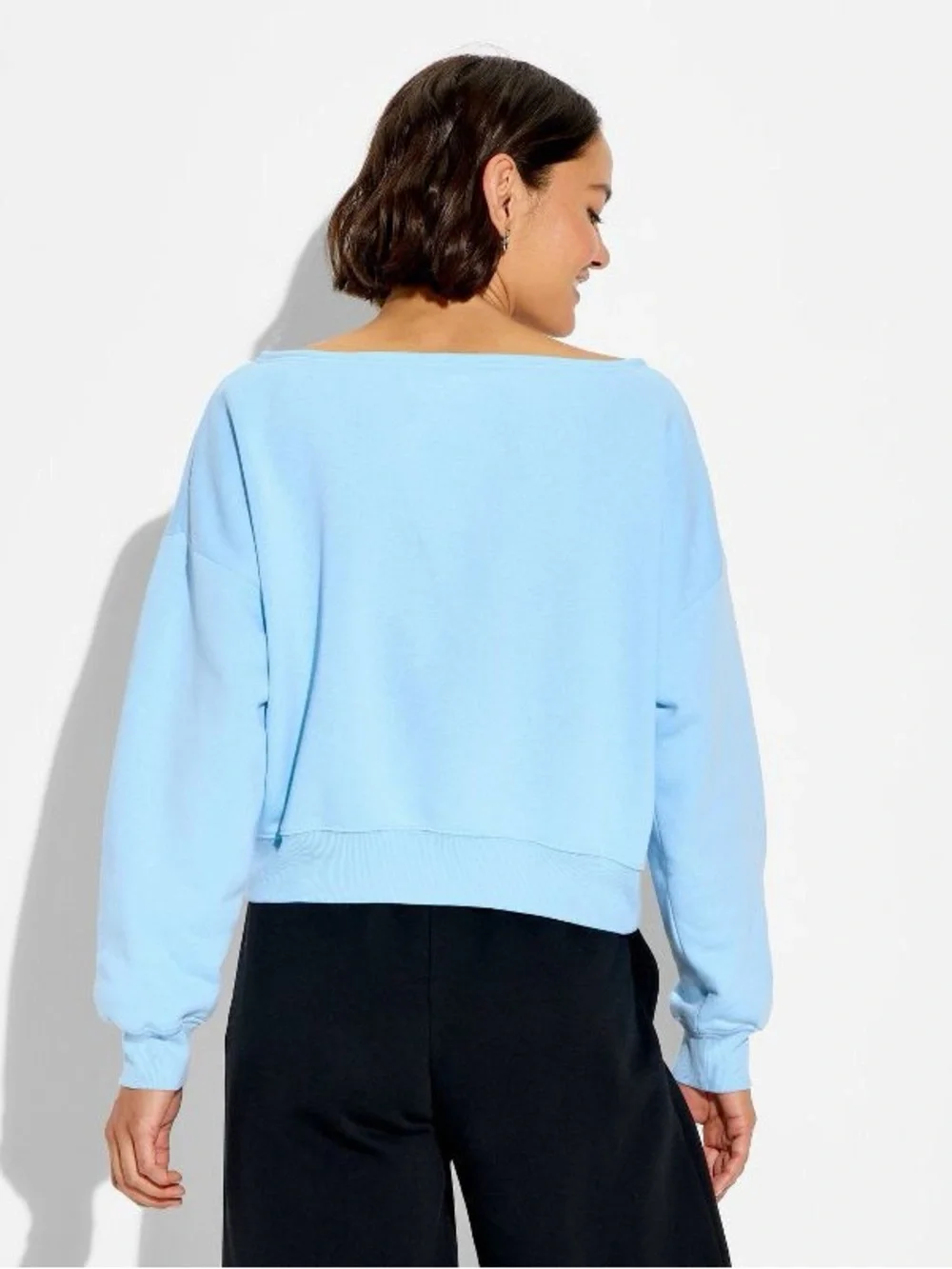 Snoopy off the Shoulder Sweatshirt - NWOT - Picture 2 of 5